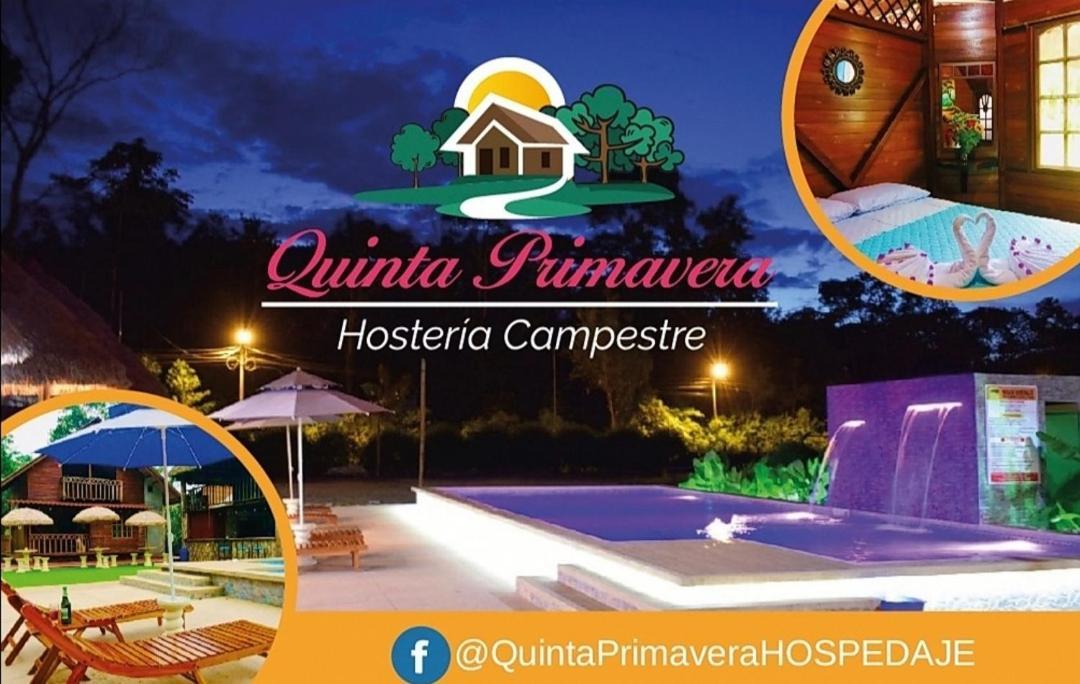 Quinta Primavera - Hosteria Campestre Нуева-Лоха Екстер'єр фото